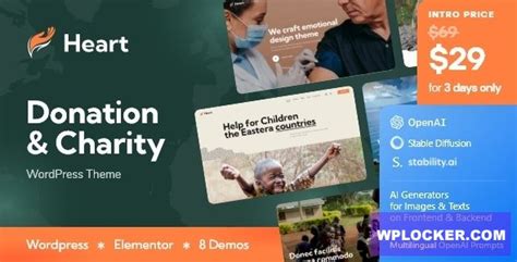 charity website templates wordpress|Charity WordPress Themes from ThemeForest.